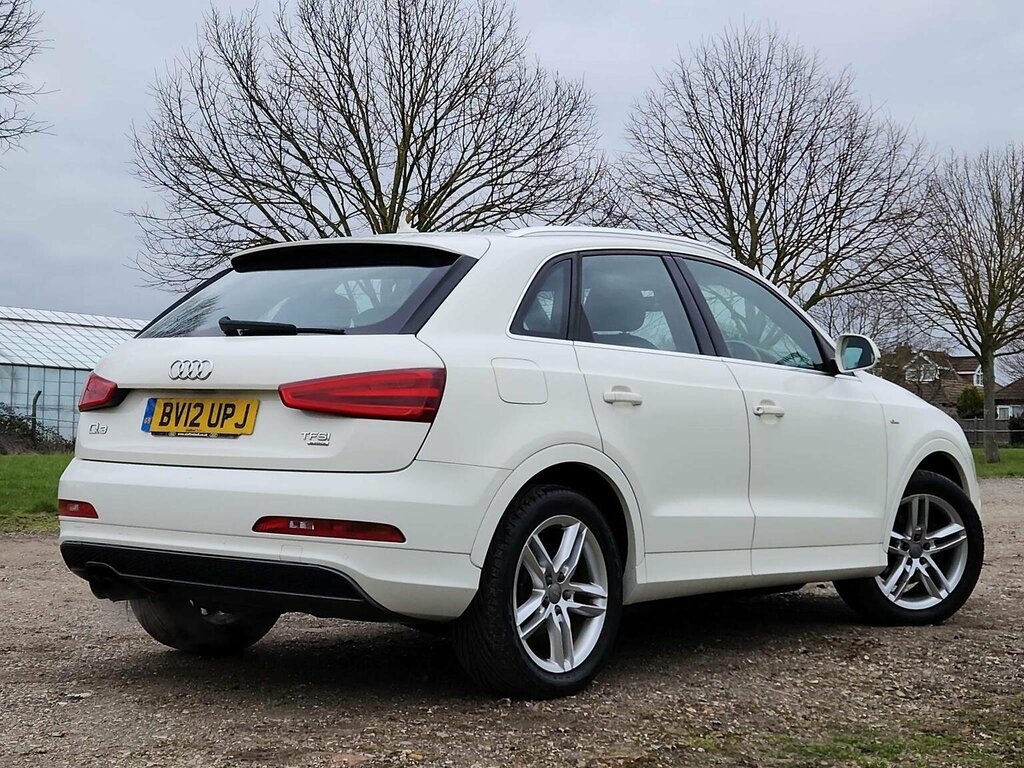 Audi Q3 2.0 Tfsi S Line S Tronic Quattro Euro 5 Ss White #3