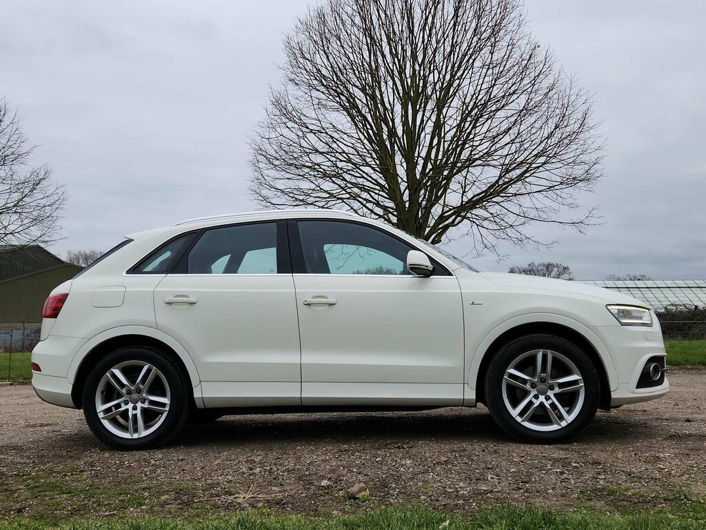 Audi Q3 2.0 Tfsi S Line S Tronic Quattro Euro 5 Ss White #2