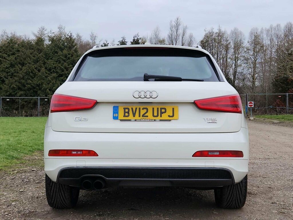 Audi Q3 2.0 Tfsi S Line S Tronic Quattro Euro 5 Ss White #4