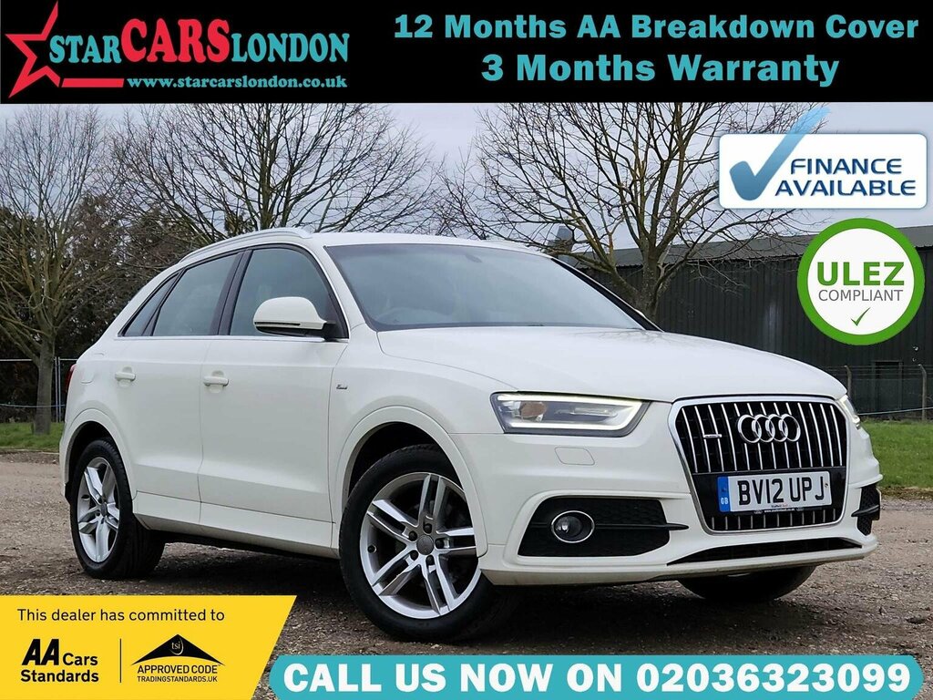Audi Q3 2.0 Tfsi S Line S Tronic Quattro Euro 5 Ss White