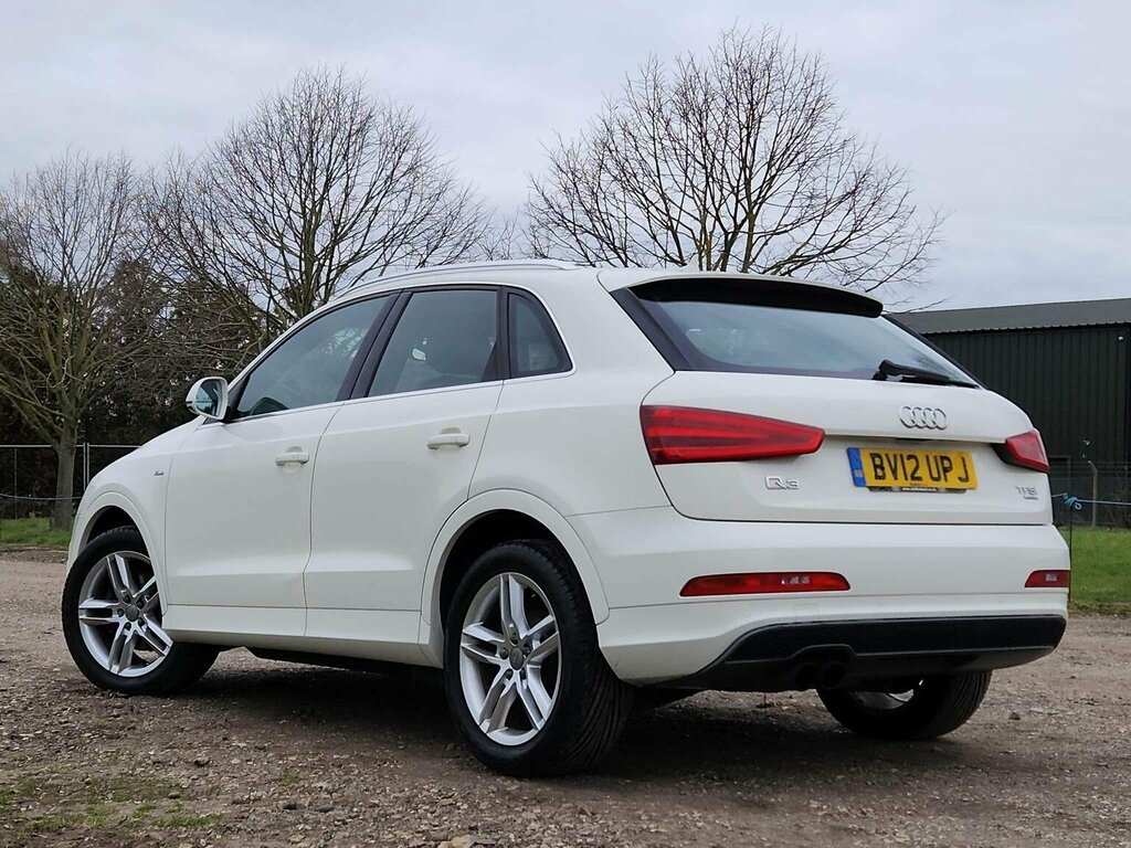 Audi Q3 2.0 Tfsi S Line S Tronic Quattro Euro 5 Ss White #5