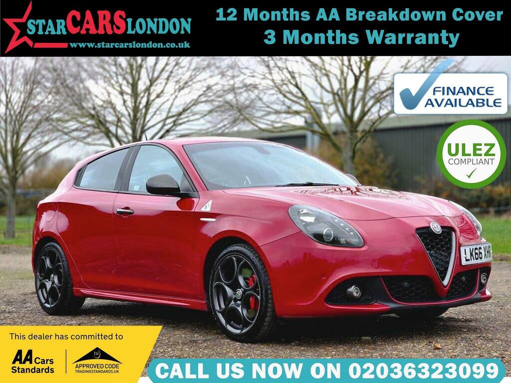Alfa Romeo Giulietta 1750 Tbi Veloce Tct Euro 6 201666 Red
