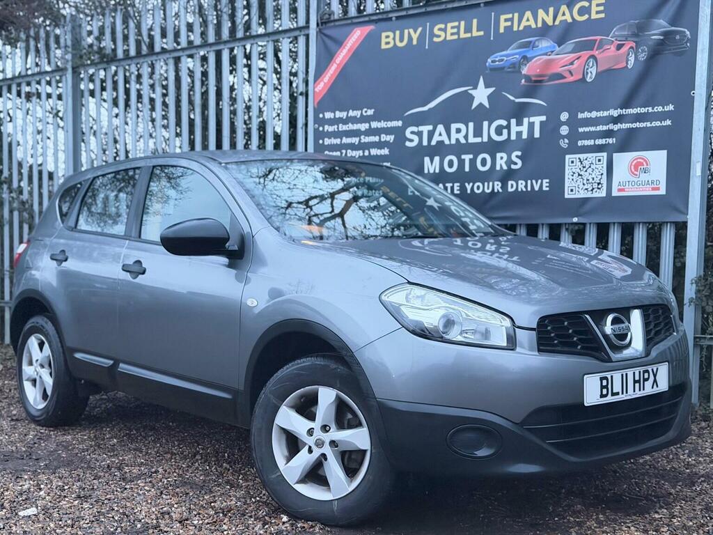 Nissan Qashqai 1.6 Visia 2Wd Euro 5 Ss Grey