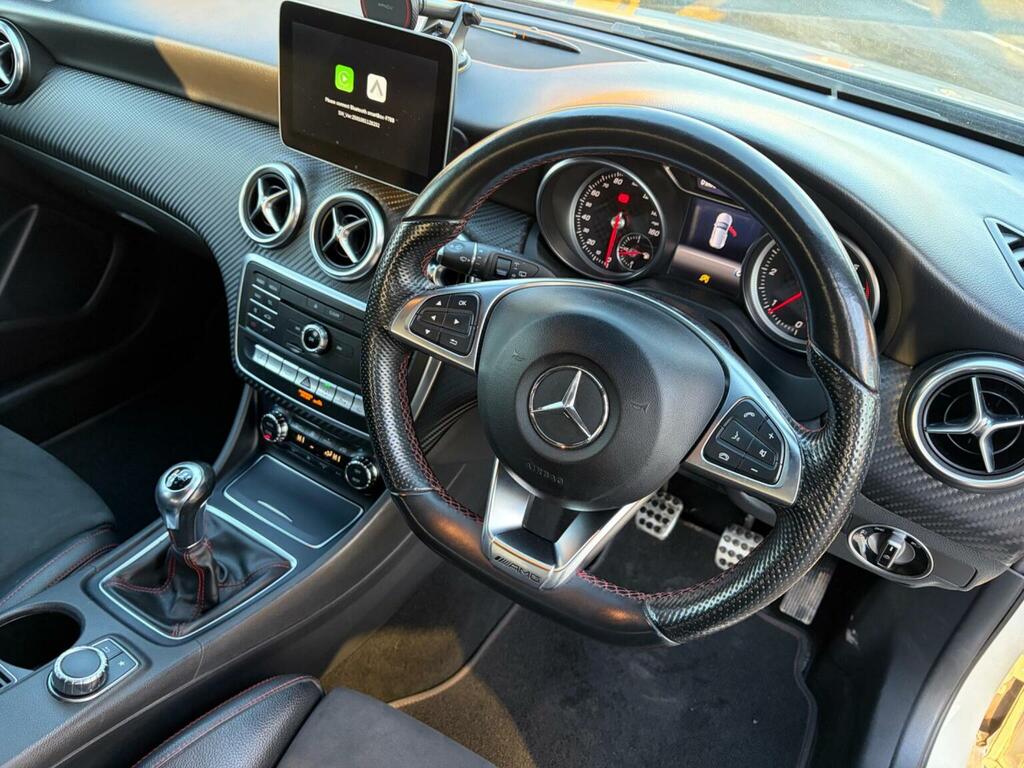 Mercedes-Benz A Class Hatchback 2.1 A200d Amg Line Premium Euro 6 Ss SL10SAM White #3