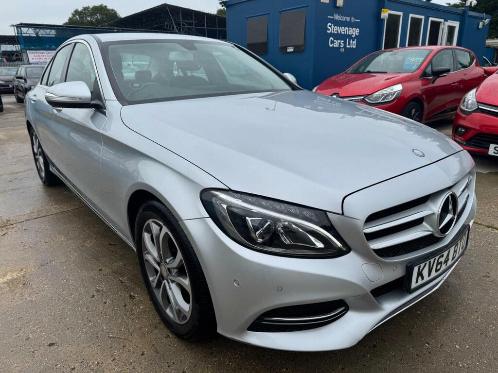 Mercedes-Benz C Class Saloon 2.0 C200 Sport 7G-tronic Euro 6 Ss KV64BTO Silver #2