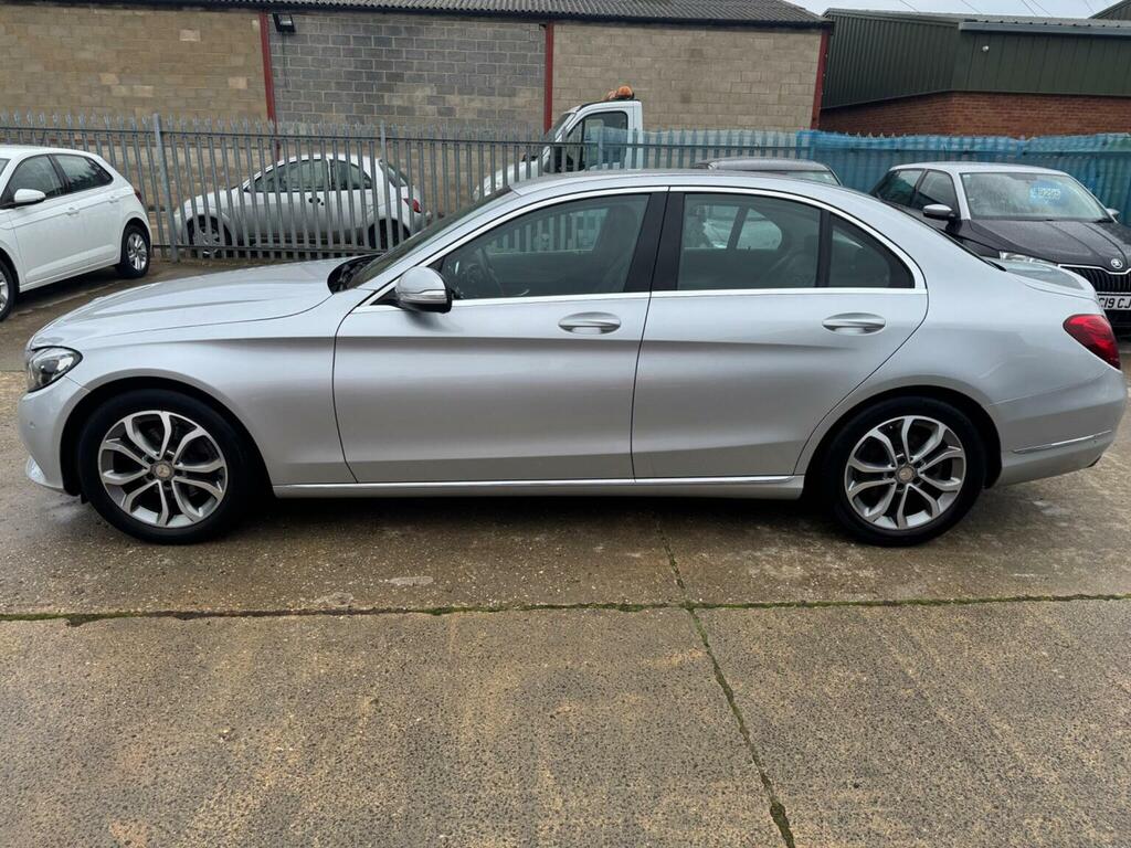 Mercedes-Benz C Class Saloon 2.0 C200 Sport 7G-tronic Euro 6 Ss KV64BTO Silver #5
