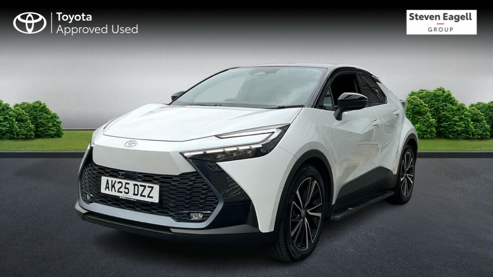 Toyota C-Hr 1.8 Vvt-h Excel Cvt Euro 6 Ss AK25DZZ White #3