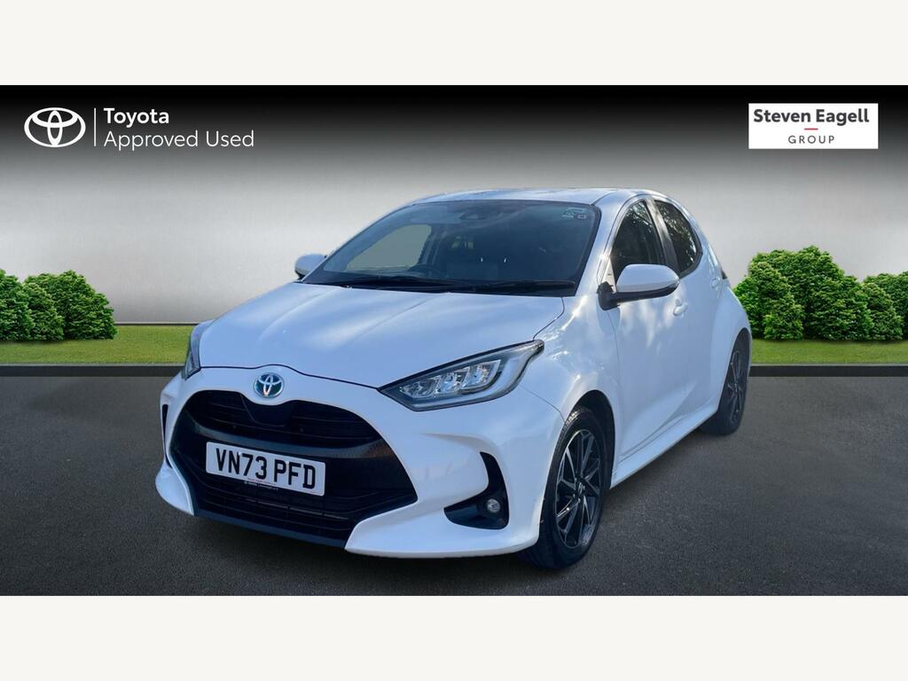 Toyota Yaris 1.5 Vvt-h Design E-cvt Euro 6 Ss VN73PFD White #3