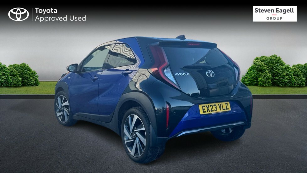 Toyota Aygo X 1.0 Vvt-i Exclusive Euro 6 Ss EX23VLZ Blue #4