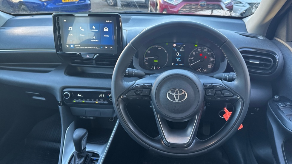 Toyota Yaris 1.5 Vvt-h Icon Hatchback Hybrid E-cvt E AK74LHO White #6