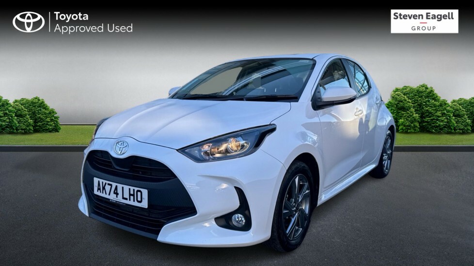 Toyota Yaris 1.5 Vvt-h Icon Hatchback Hybrid E-cvt E AK74LHO White #3