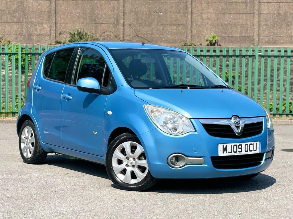 Vauxhall Agila Mpv 1.2 16V Design 200909 Blue