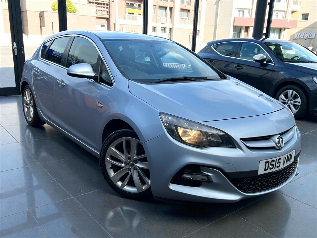 Vauxhall Astra 1.6I Tech Line Gt Euro 6 Silver