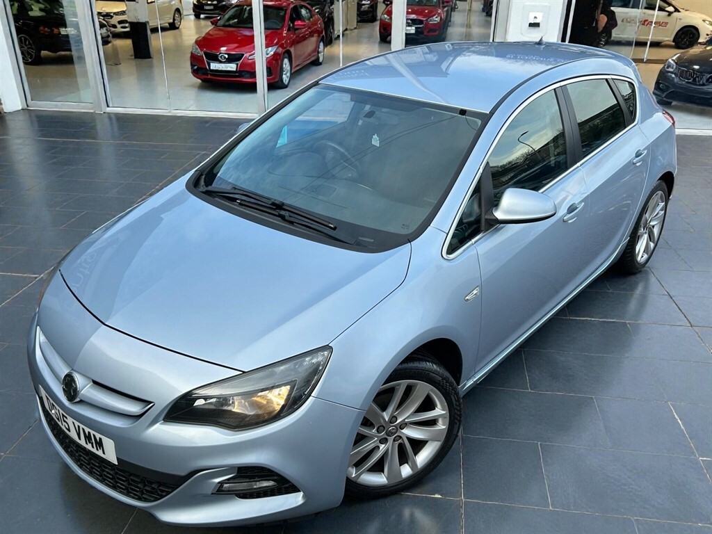 Vauxhall Astra 1.6I Tech Line Gt Euro 6 DS15VMM Silver #6