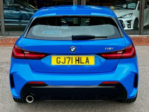BMW 1 Series Hatchback GJ71HLA Blue #6