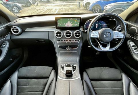 Mercedes-Benz C Class Saloon YG68VHR Grey #2