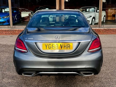 Mercedes-Benz C Class Saloon YG68VHR Grey #6