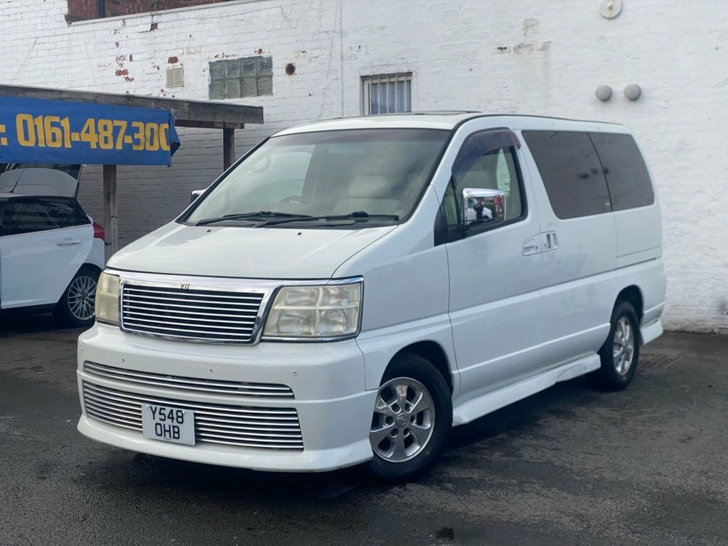 Nissan Elgrand E50 Highway Star 3.5 V6 White #7