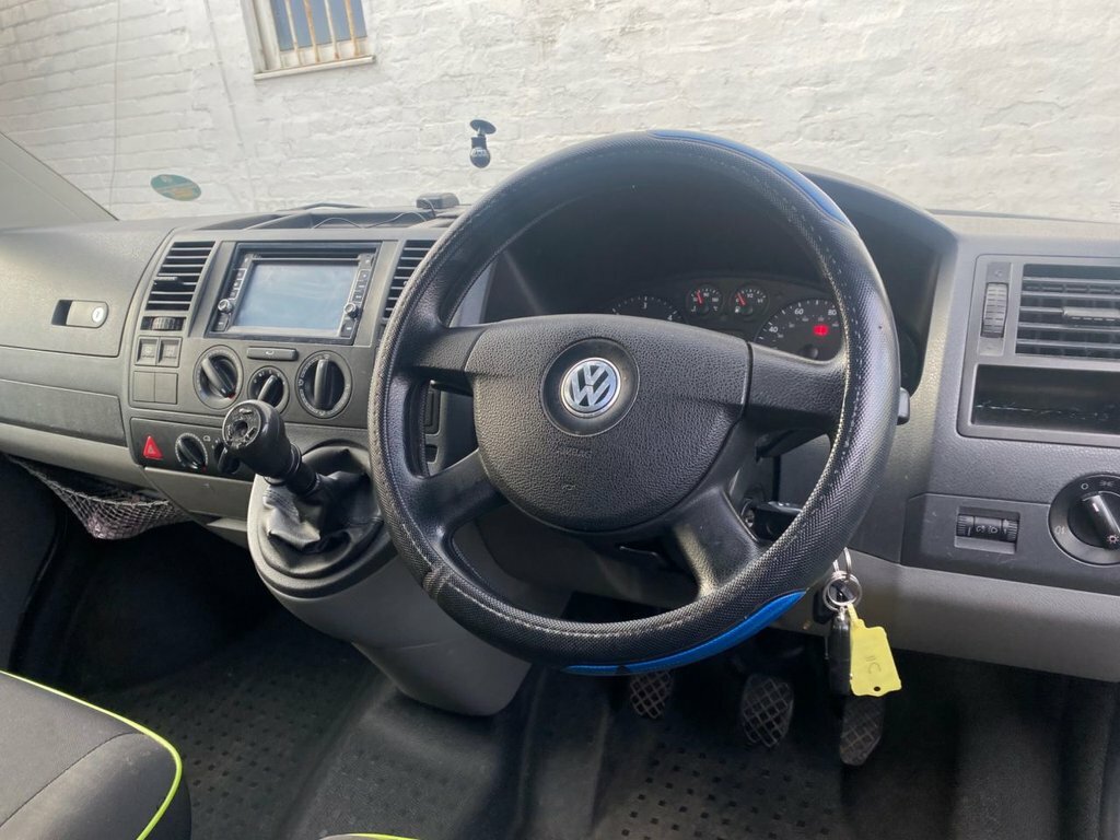 Volkswagen Transporter Shuttle 1.9 Tdi T30 S L3 H1 Black #14