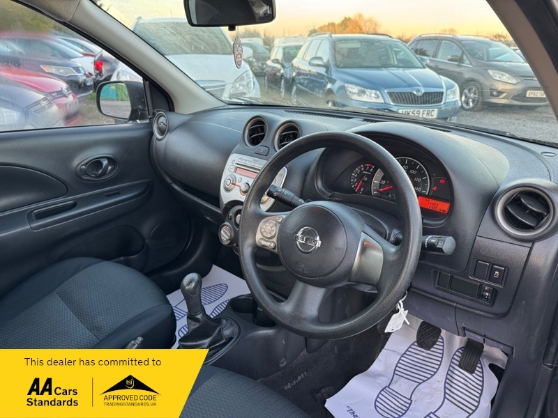 Nissan Micra Visia NL12FVO Black #5