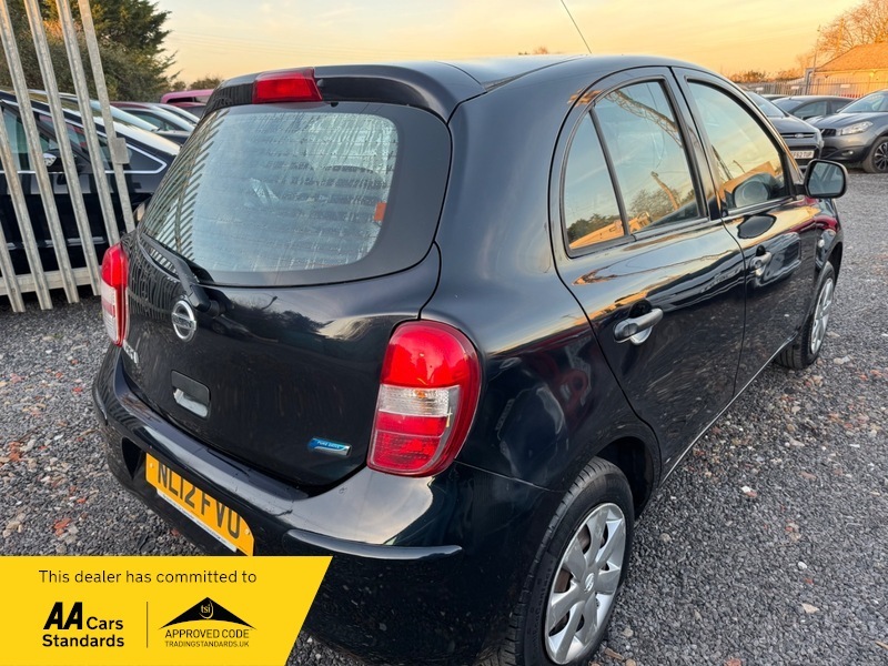 Nissan Micra Visia NL12FVO Black #3