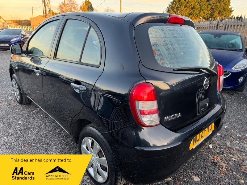 Nissan Micra Visia NL12FVO Black #4