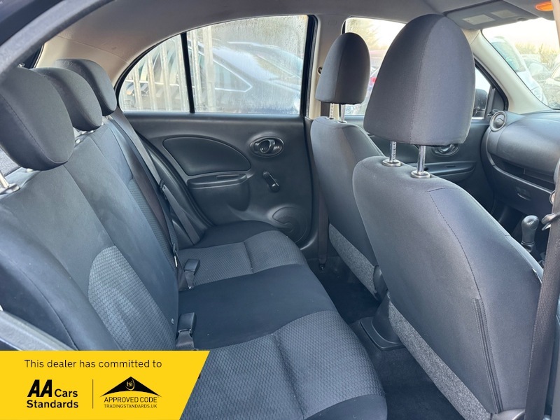 Nissan Micra Visia NL12FVO Black #6
