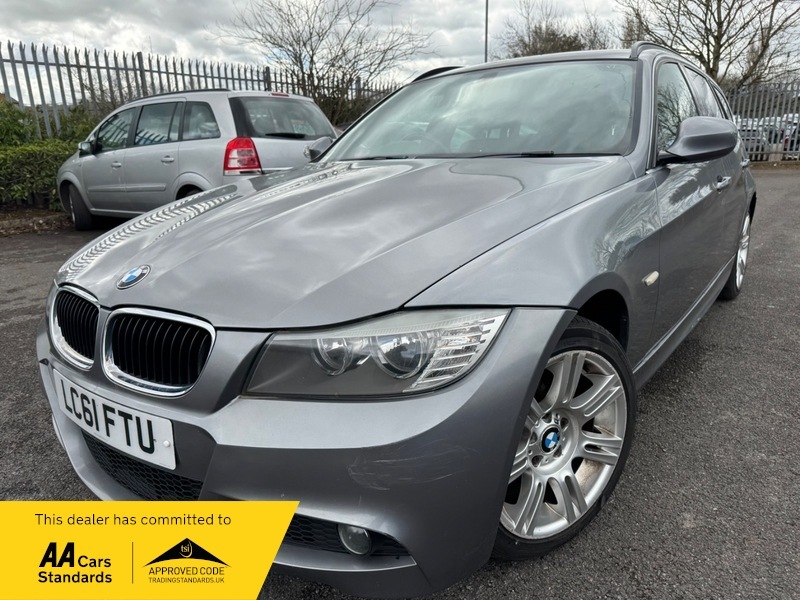 BMW 3 Series 318D M Sport Touring Grey