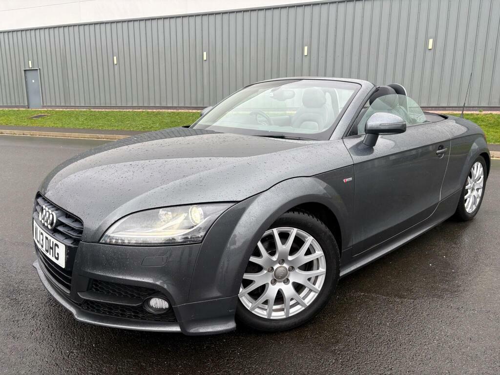 Audi TT 2.0 Tdi Black Edition Roadster Quattro Euro 5 WL13DHG Grey #6