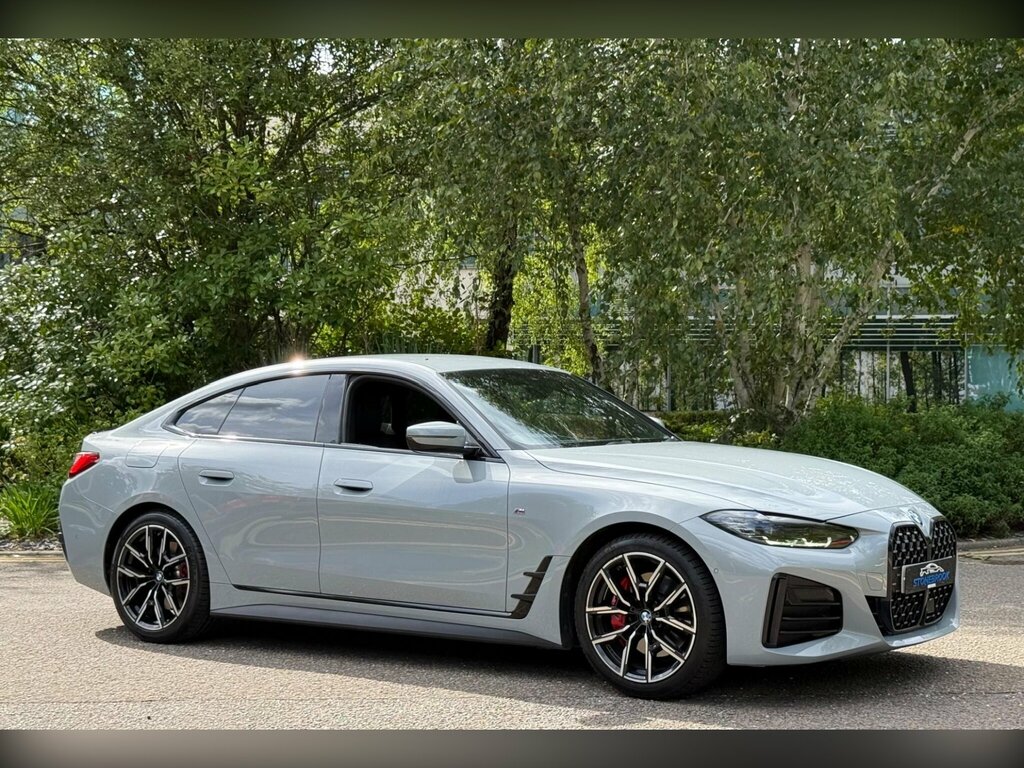 BMW 4 Series Gran Coupe 2.0 420I M Sport Euro 6 Ss BJ71OGV Grey #4