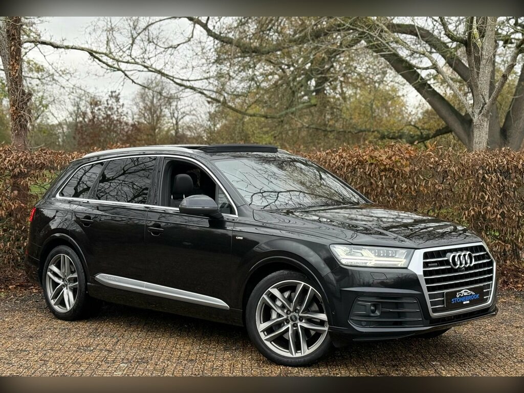 Audi Q7 3.0 Tdi V6 S Line Tiptronic Quattro Euro 6 Ss 5 Black