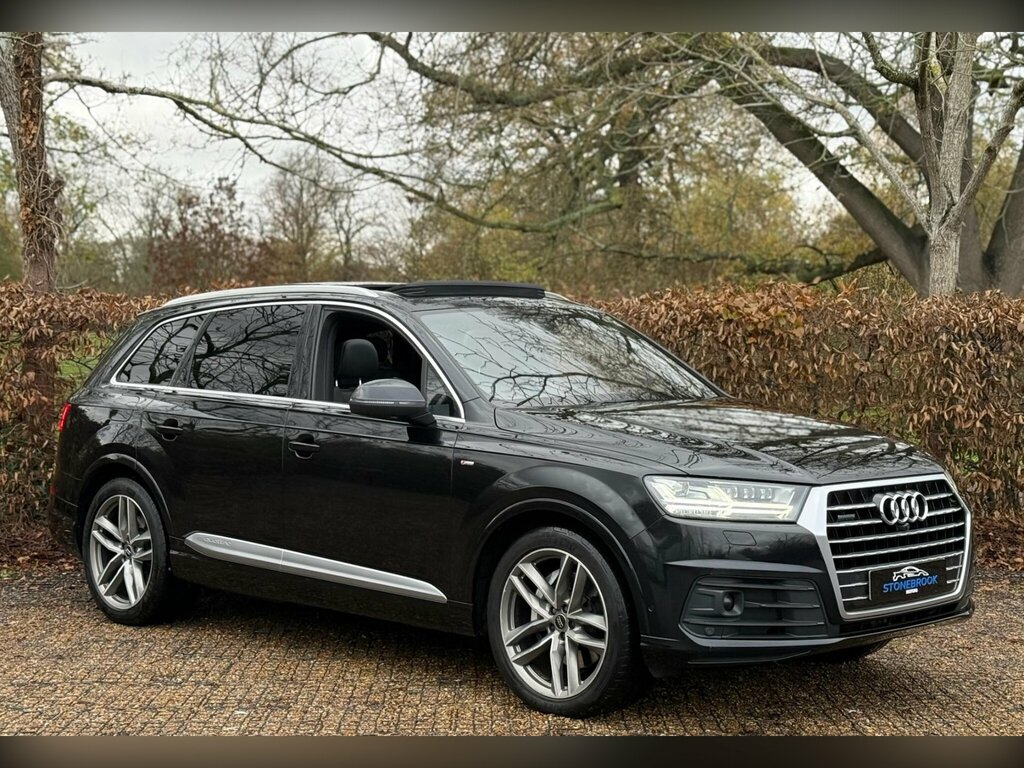 Audi Q7 3.0 Tdi V6 S Line Tiptronic Quattro Euro 6 Ss 5 LG16WWH Black #5