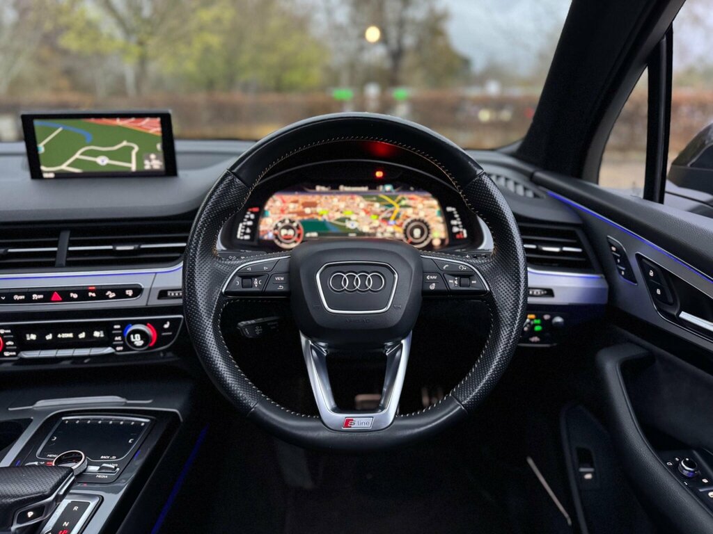 Audi Q7 3.0 Tdi V6 S Line Tiptronic Quattro Euro 6 Ss 5 LG16WWH Black #2