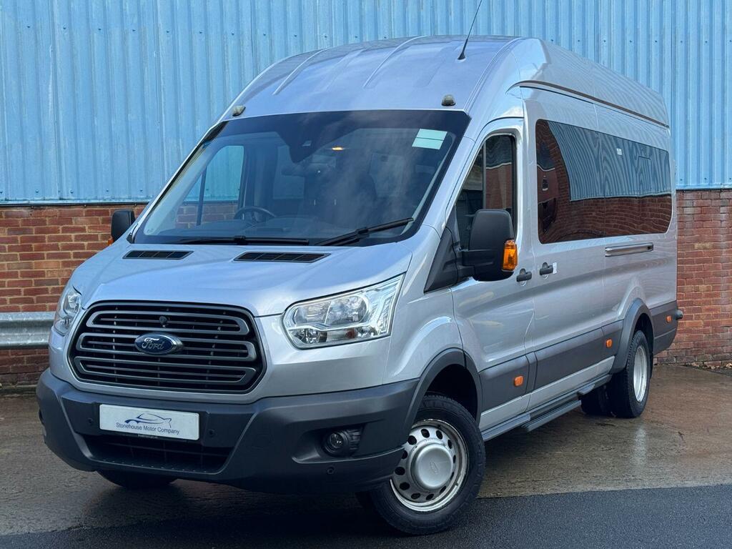 Ford Transit Custom Minibus 2.2 Tdci 460 Hdt Trend 2019 Silver