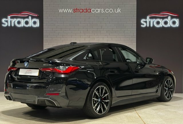 BMW i4 83.9Kwh M Sport Gran CX72KAK Black #3