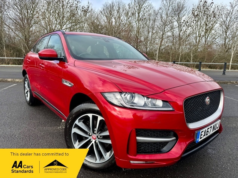 Jaguar F-Pace R-sport Awd Red