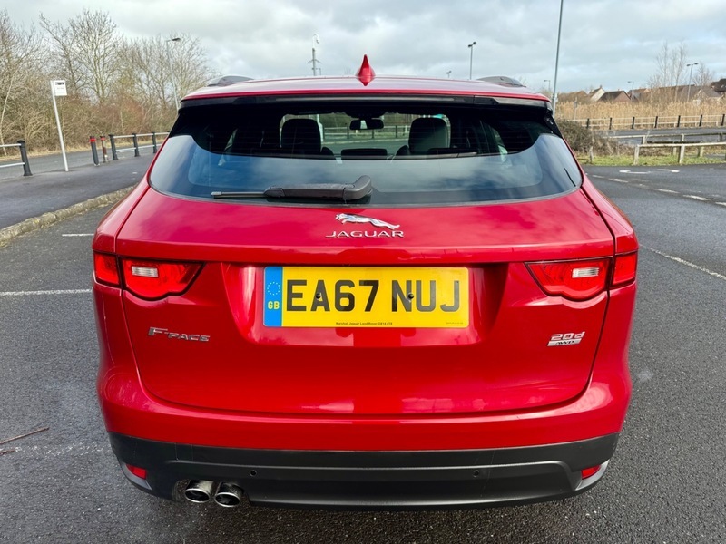 Jaguar F-Pace R-sport Awd EA67NUJ Red #5