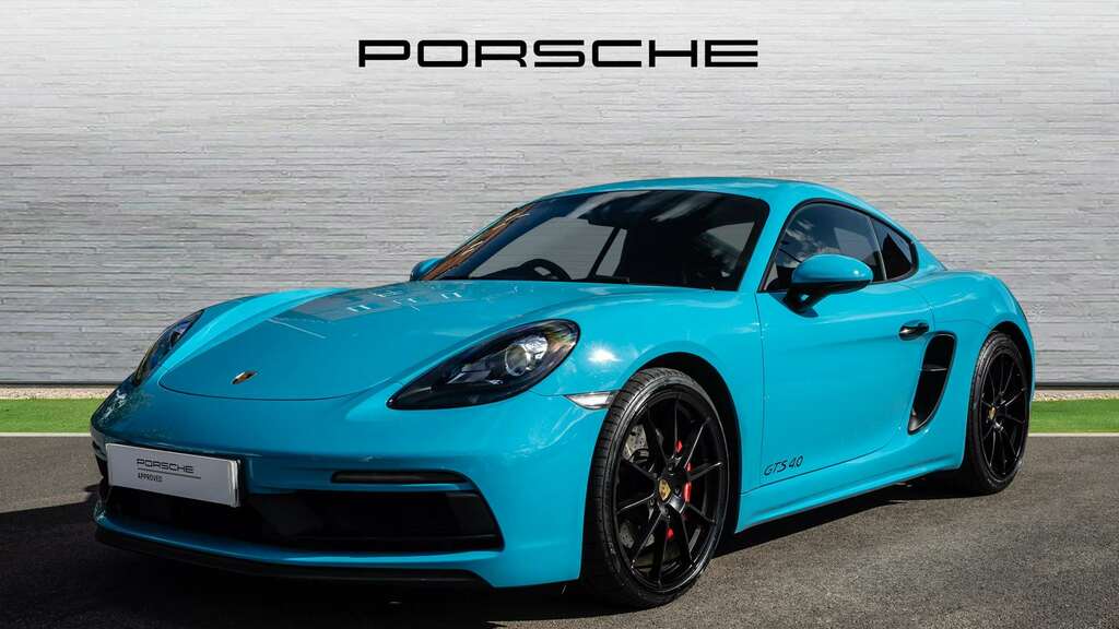 Porsche 718 Cayman 4.0 Gt4 Black #1