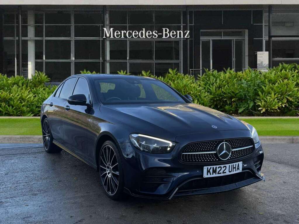Mercedes-Benz E Class E400d 4Matic Amg Line Night Ed Prem 9G-tronic Blue
