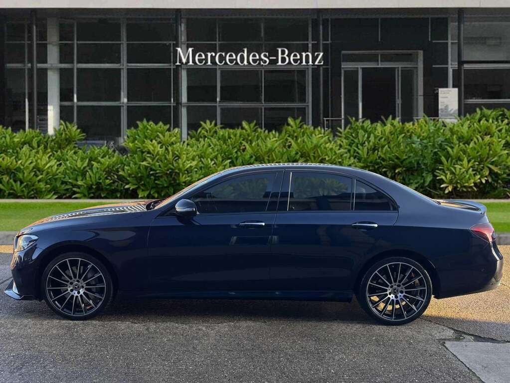 Mercedes-Benz E Class E400d 4Matic Amg Line Night Ed Prem 9G-tronic Blue #6