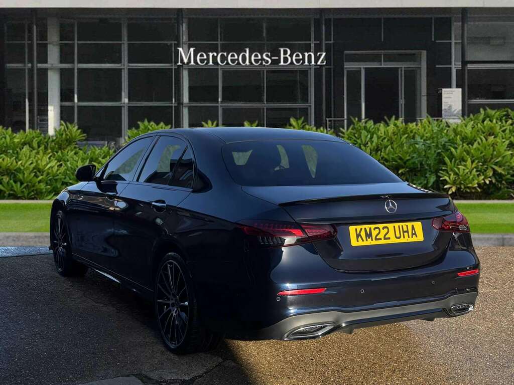 Mercedes-Benz E Class E400d 4Matic Amg Line Night Ed Prem 9G-tronic Blue #5
