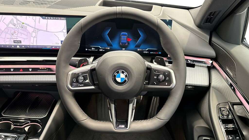 BMW 5 Series 520I M Sport 2025 GD25UWA Black #6