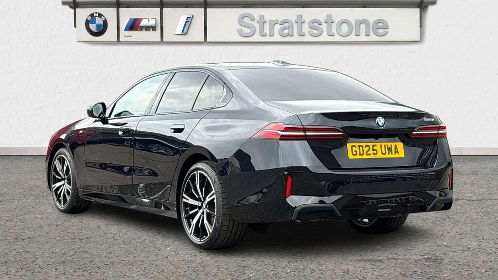 BMW 5 Series 520I M Sport 2025 GD25UWA Black #2