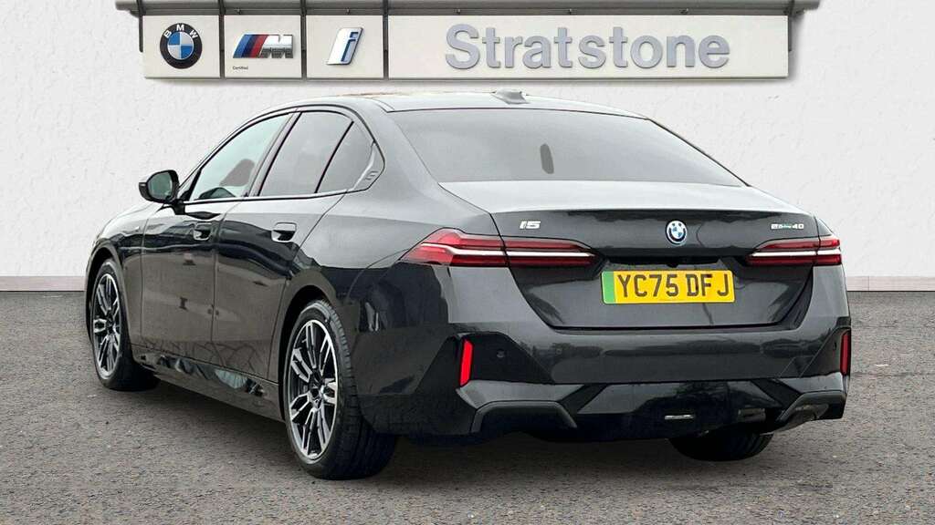 BMW i5 250Kw Edrive40 M Sport 84Kwh 2025 YC75DFJ Grey #2