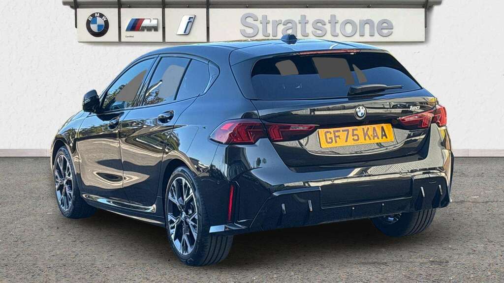 BMW 1 Series 120 M Sport Step 2025 GF75KAA Black #2