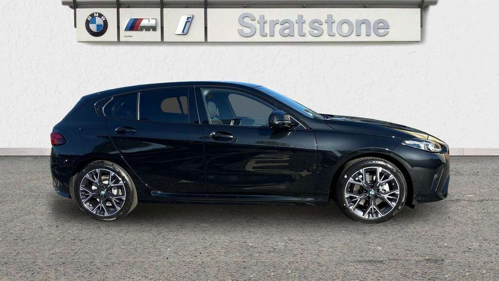 BMW 1 Series 120 M Sport Step 2025 GF75KAA Black #3