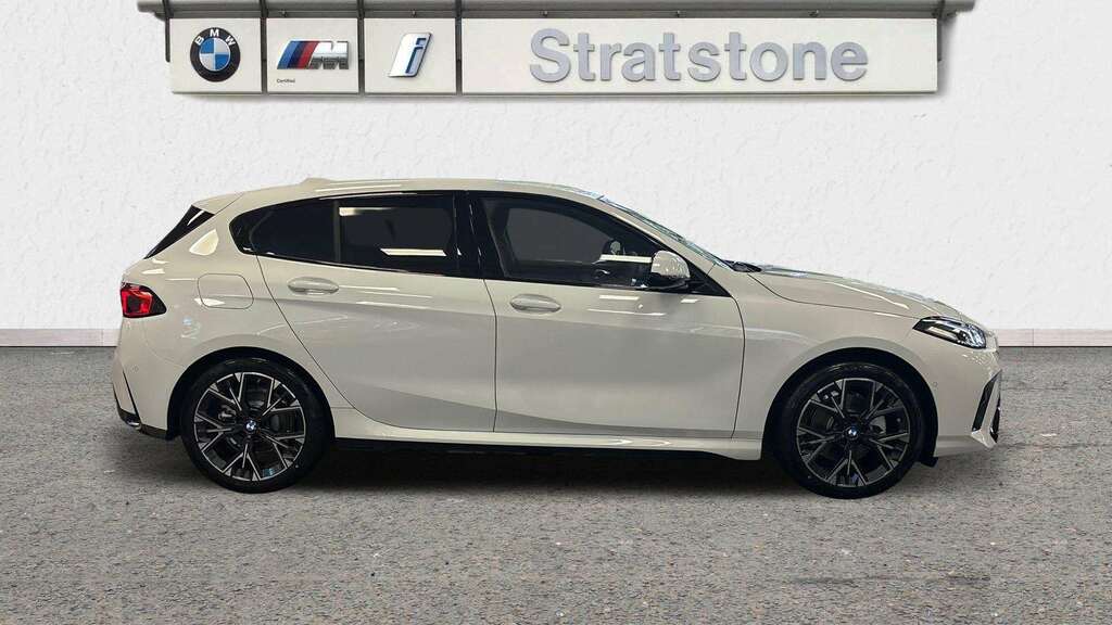 BMW 1 Series 120 M Sport Step 2025 KM75EEH White #3