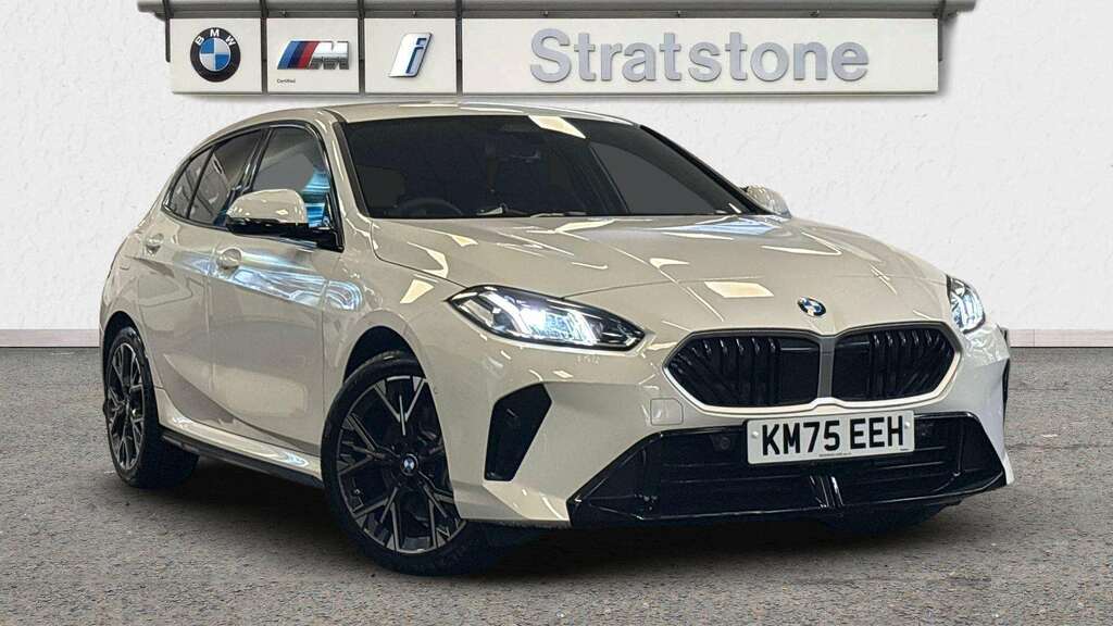 BMW 1 Series 120 M Sport Step 2025 White