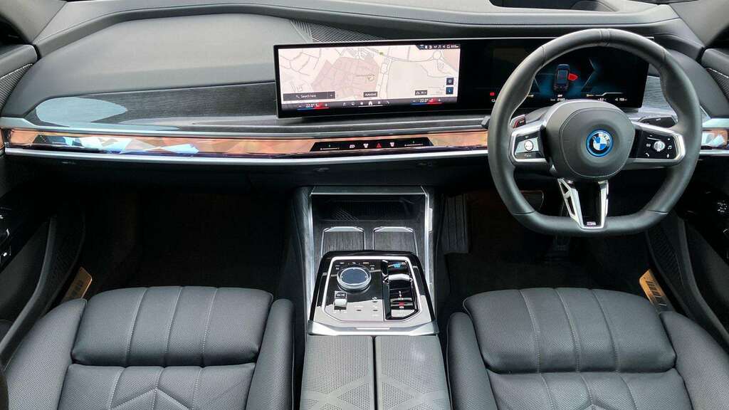 BMW i7 335Kw Edrive50 M Sport 105.7Kwh 2025 GJ75ZVV Black #5