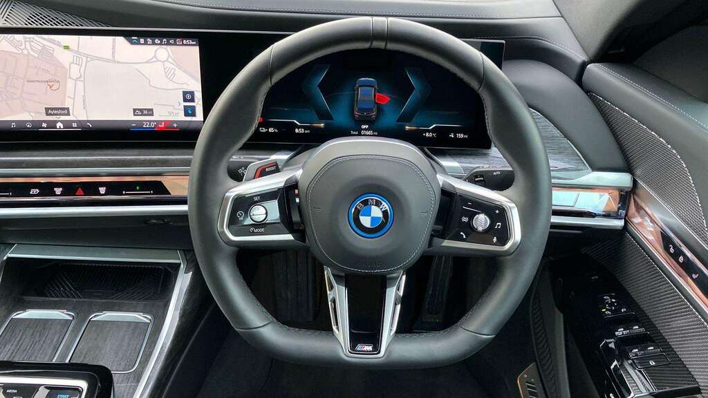 BMW i7 335Kw Edrive50 M Sport 105.7Kwh 2025 GJ75ZVV Black #6